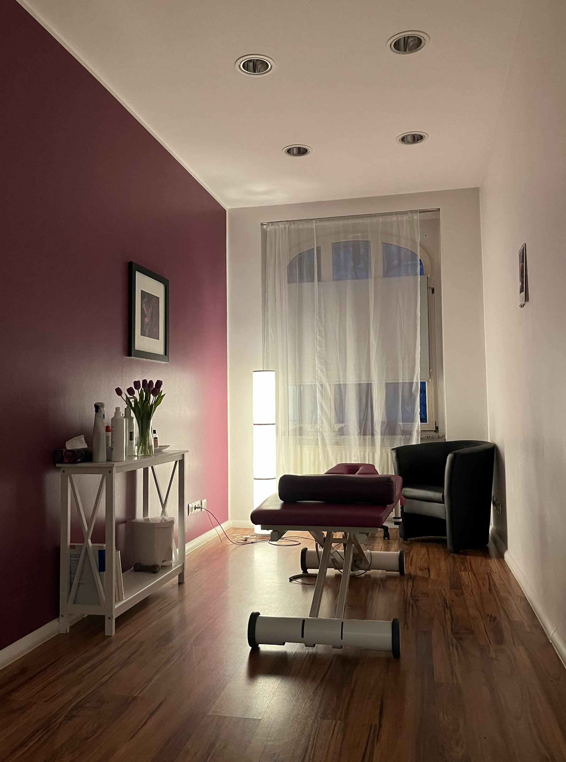 Behandlungszimmer Physiotherapie Kühn