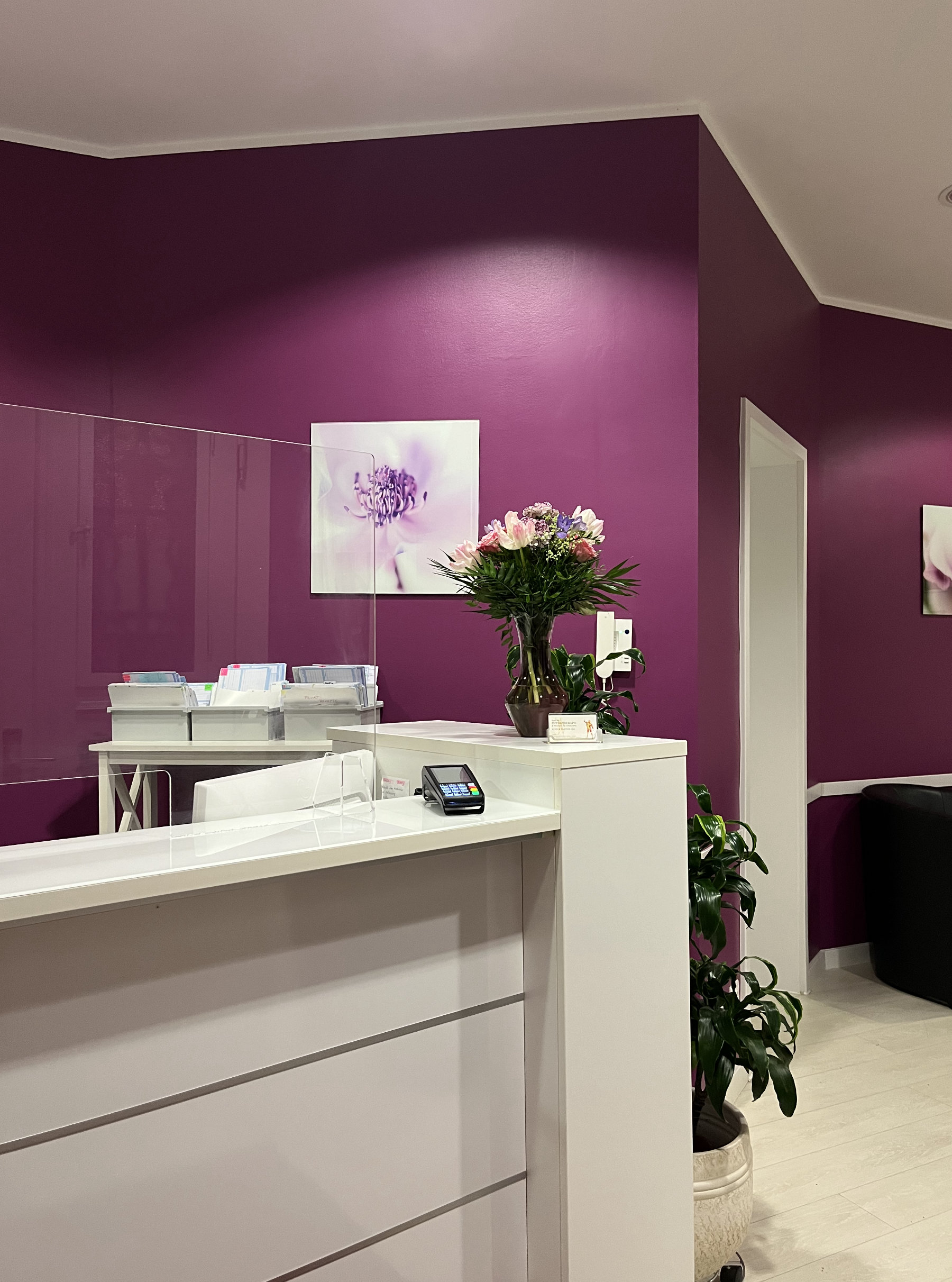 Empfang der Physiotherapie Kühn & Partner GbR